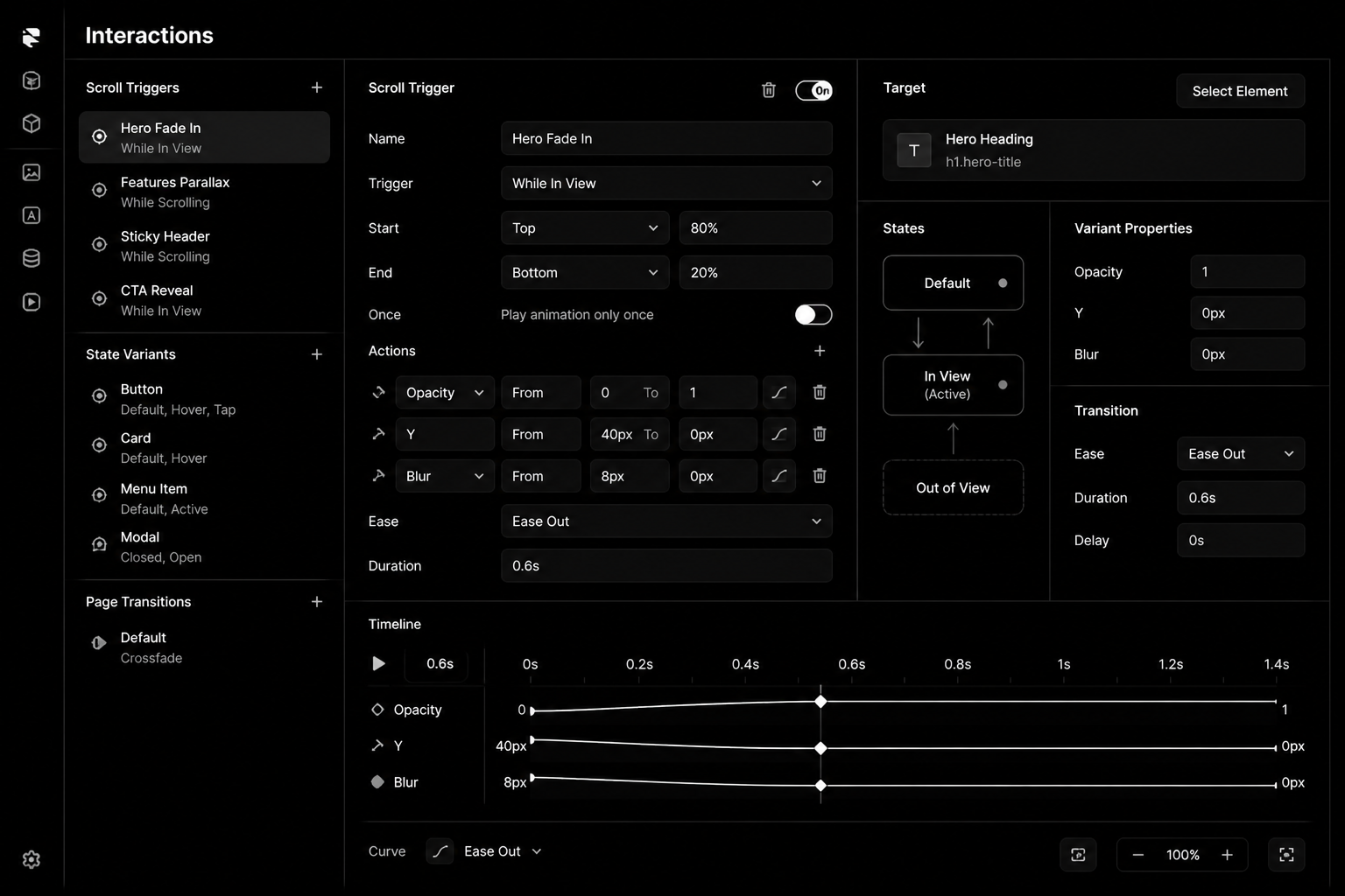 Framer Animations and Interactions: The Complete 2026 Guide